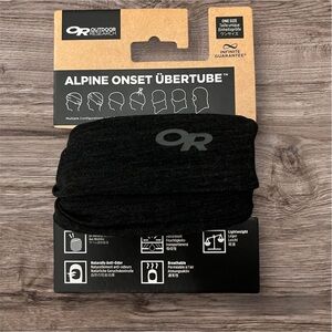 NWT Outdoor Research Alpine Onset Ubertube - charcoal heather
